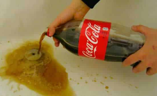 soft drink home remedies to unclog drain
