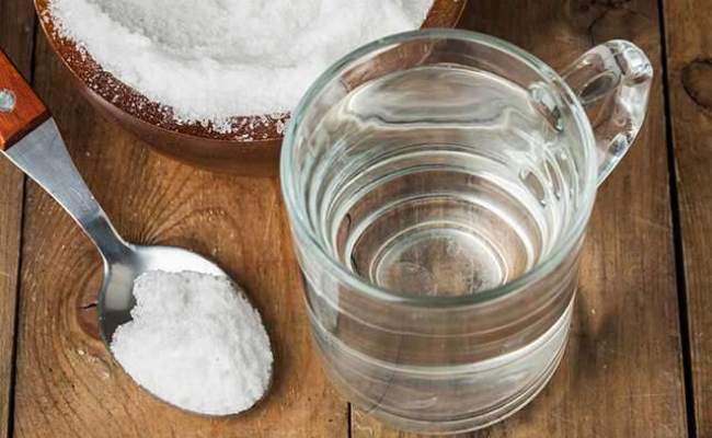 Salt water clogged ear remedy at home