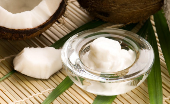 natural remedies for swollen lymph nodes- Coconut oil 