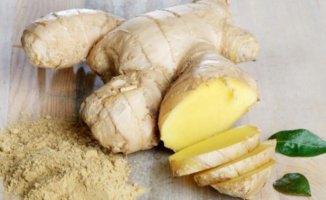 Ginger- home remedies for opiate withdrawal